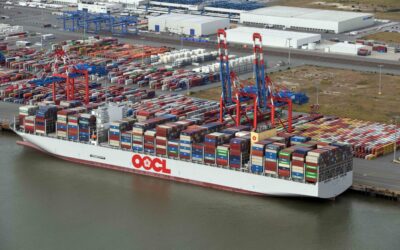 ‚OOCL Sweden‘ läuft JadeWeserPort erstmals an