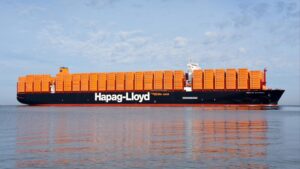 Die Berlin Express der Reederei Hapag-Lloyd